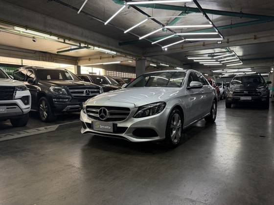 MERCEDES-BENZ C 180 1.6 CGI AVANTGARDE 16V TURBO GASOLINA 4P AUTOMÁTICO MERCEDES-BENZ C 180 1.6 CGI AVANTGARDE 16V TURBO GASOLINA 4P AUTOMÁTICO
